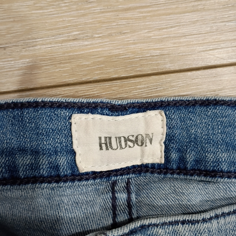 Hudson Jeans Men's Faded Blue Skinny Jeans